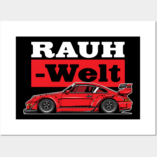 RWB-RED Wall Art by melsa